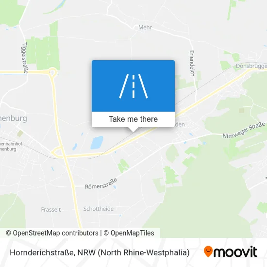 Hornderichstraße map