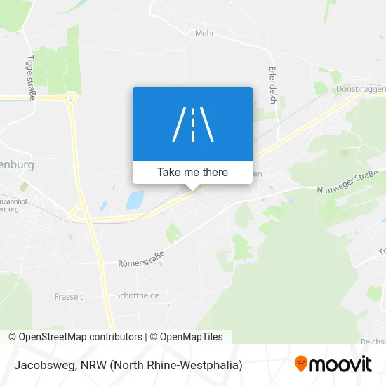 Карта Jacobsweg