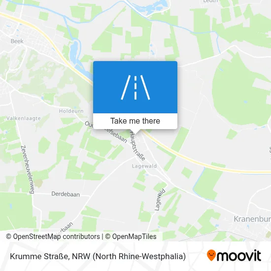 Krumme Straße map
