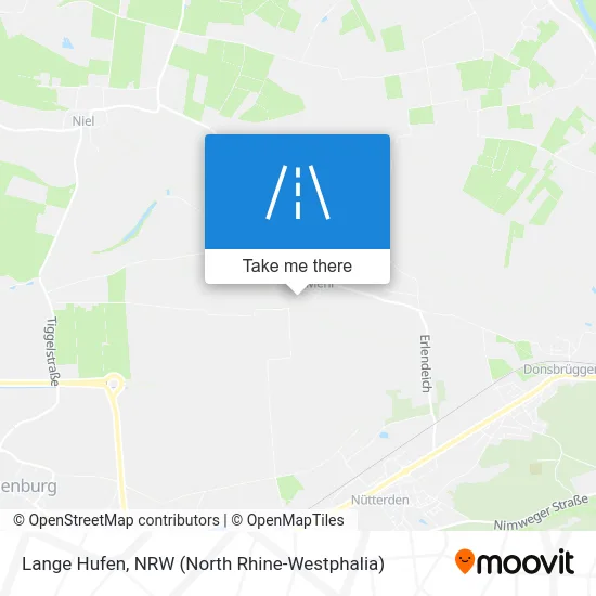 Карта Lange Hufen