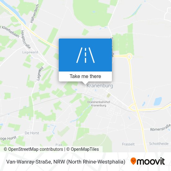 Van-Wanray-Straße map