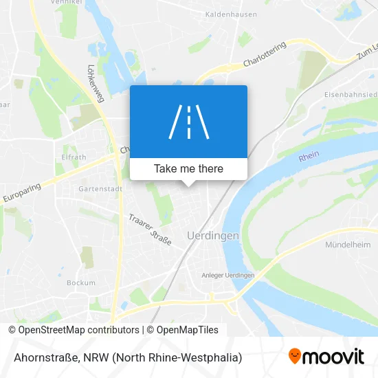 Ahornstraße map