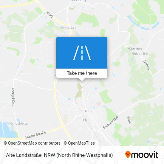 Карта Alte Landstraße