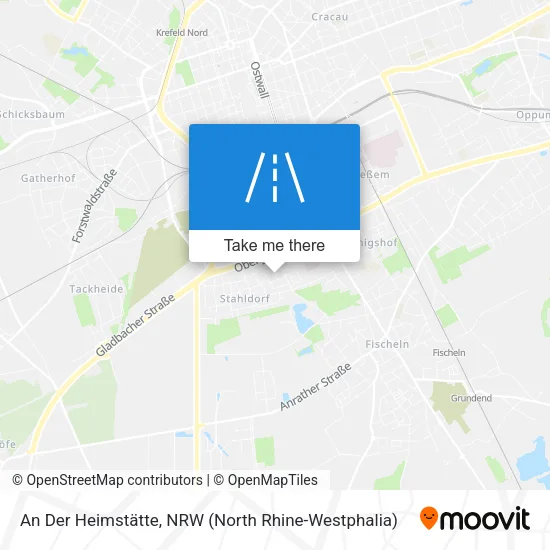 Карта An Der Heimstätte
