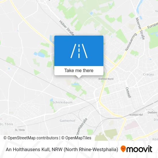 An Holthausens Kull map