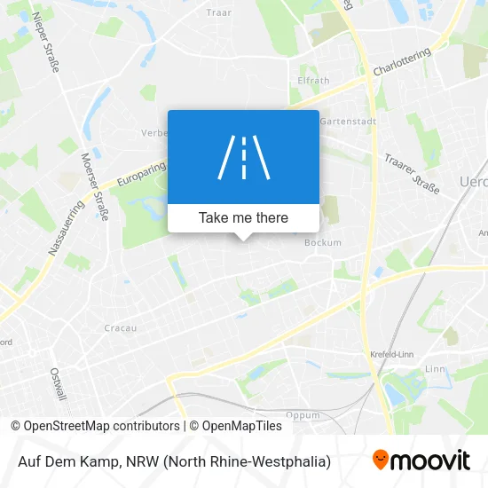 Карта Auf Dem Kamp