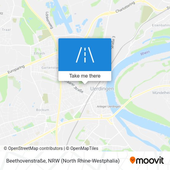 Beethovenstraße map
