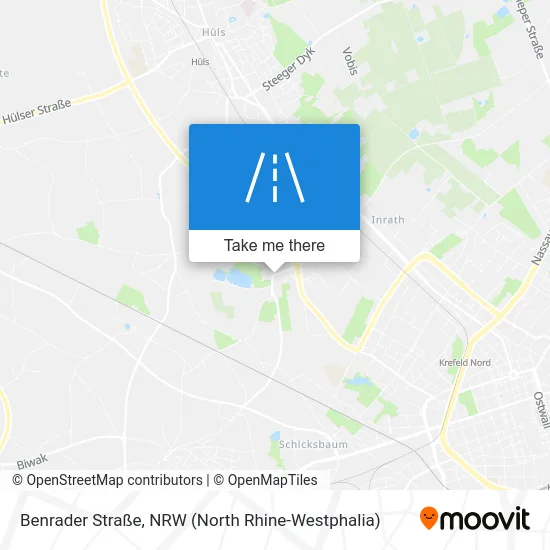 Benrader Straße map