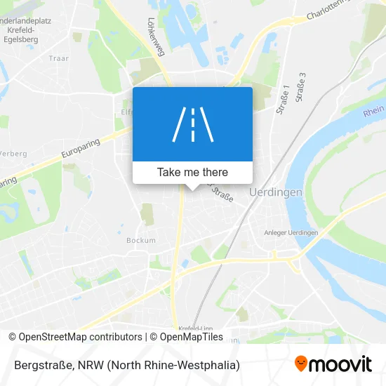 Bergstraße map