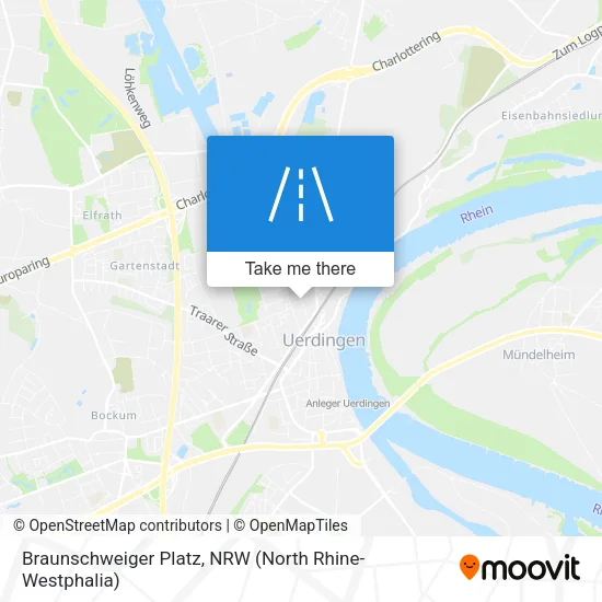 Карта Braunschweiger Platz