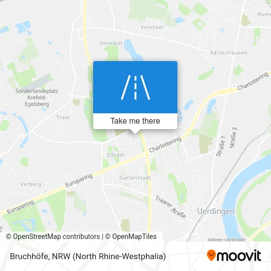 Bruchhöfe map