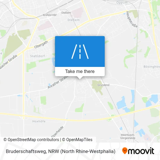 Bruderschaftsweg map