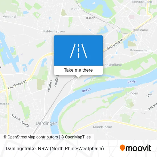 Dahlingstraße map