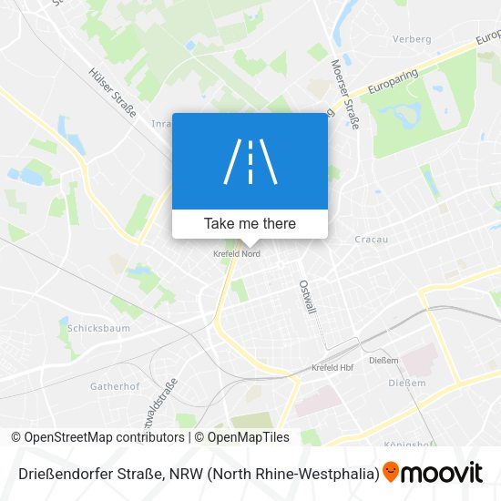 Drießendorfer Straße map