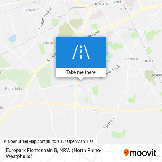 Карта Europark Fichtenhain B