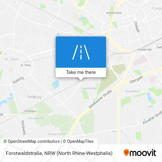 Forstwaldstraße map