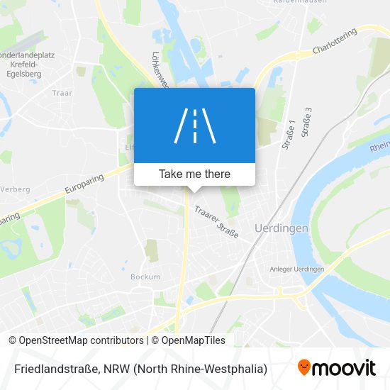 Friedlandstraße map