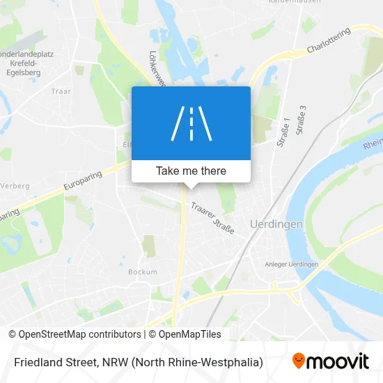 Friedlandstraße map