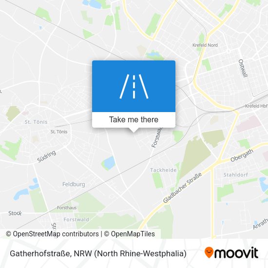 Gatherhofstraße map