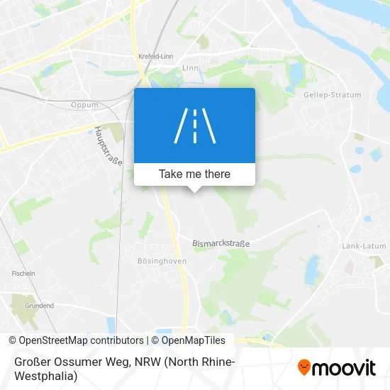 Карта Großer Ossumer Weg