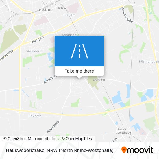 Hausweberstraße map