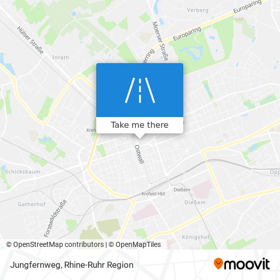 Jungfernweg map