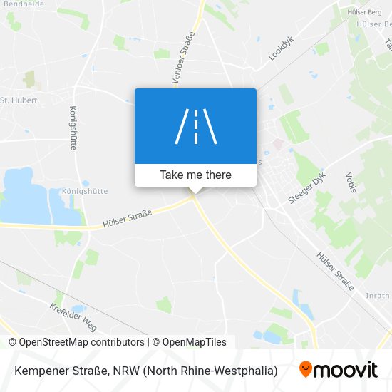 Kempener Straße map
