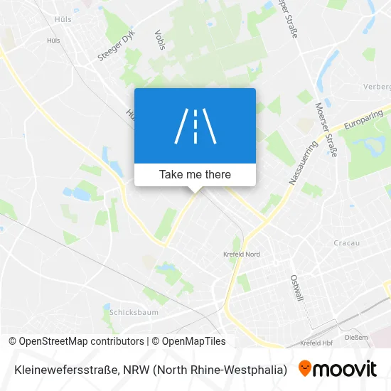 Kleinewefersstraße map