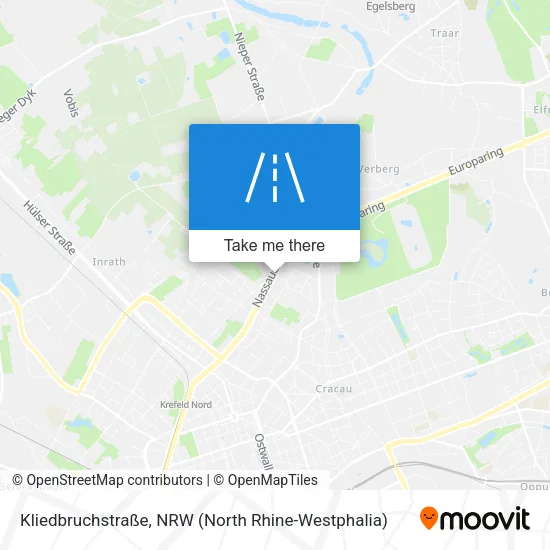Карта Kliedbruchstraße