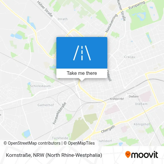Kornstraße map