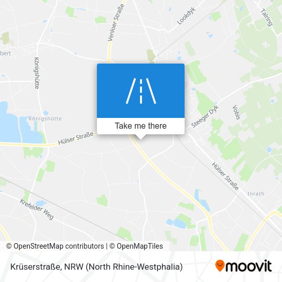 Krüserstraße map