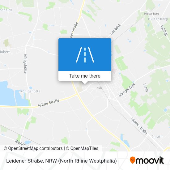Leidener Straße map