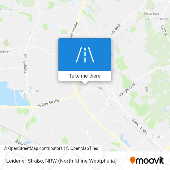 Leidener Straße map