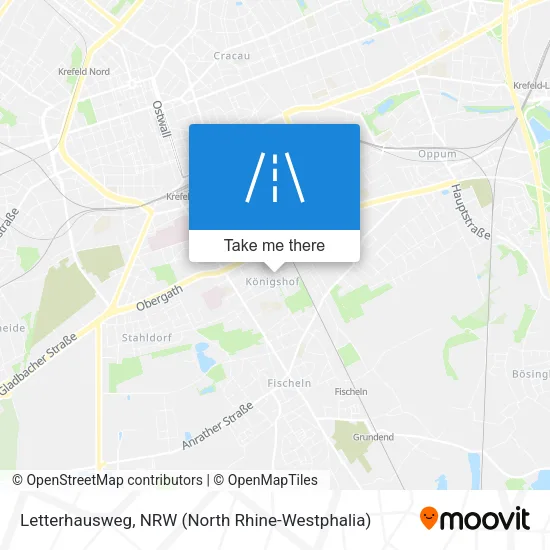 Карта Letterhausweg