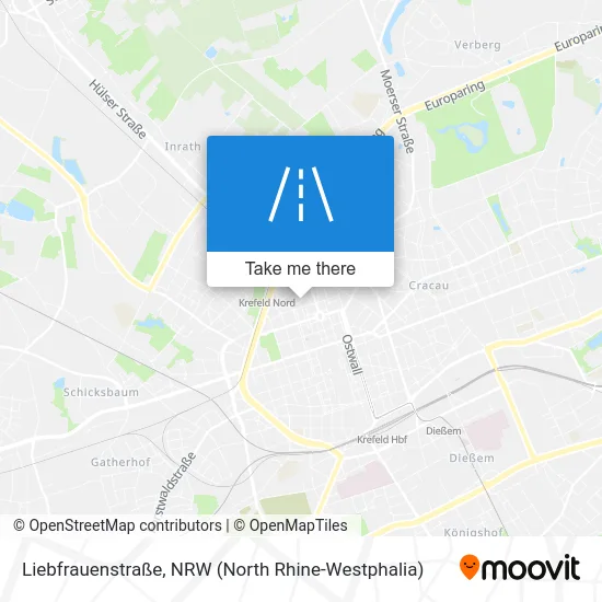 Карта Liebfrauenstraße