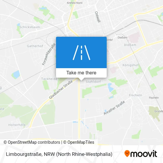 Карта Limbourgstraße