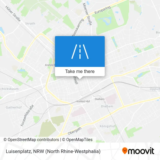 Карта Luisenplatz