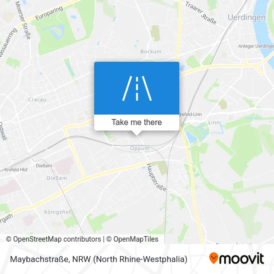 Карта Maybachstraße