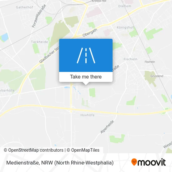 Medienstraße map