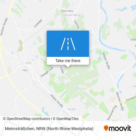 Melmsträßchen map