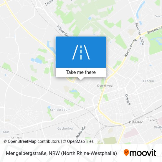 Mengelbergstraße map