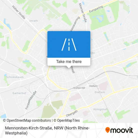 Карта Mennoniten-Kirch-Straße