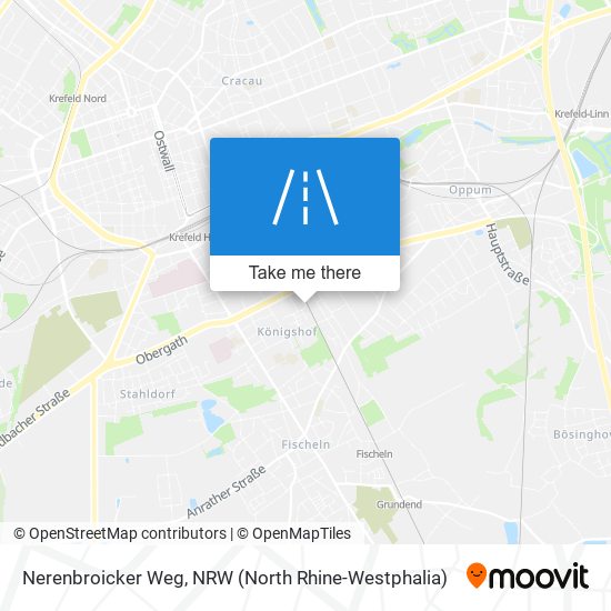 Nerenbroicker Weg map