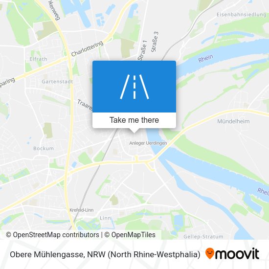 Obere Mühlengasse map