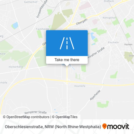 Oberschlesienstraße map