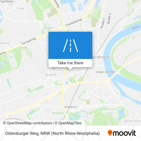 Oldenburger Weg map
