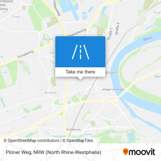 Карта Plöner Weg