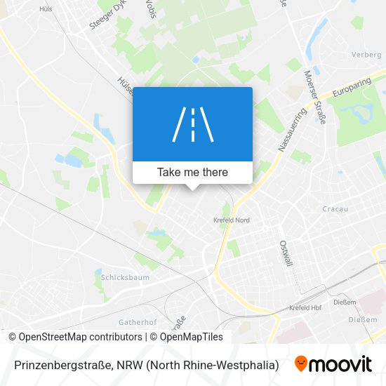Prinzenbergstraße map
