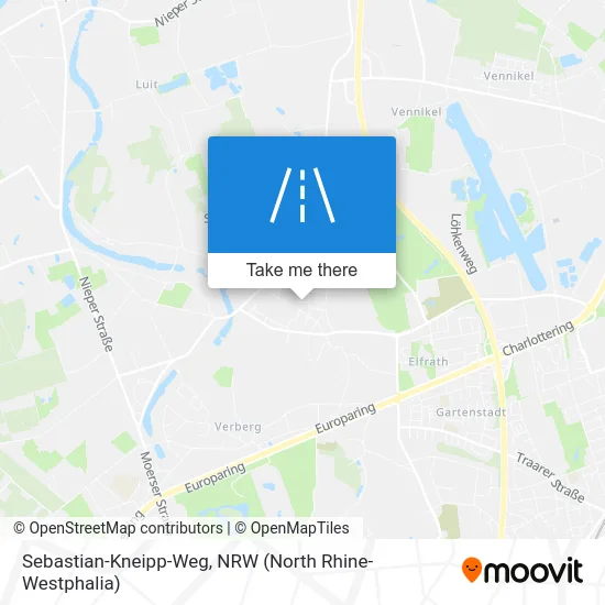 Sebastian-Kneipp-Weg map