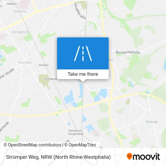 Карта Strümper Weg